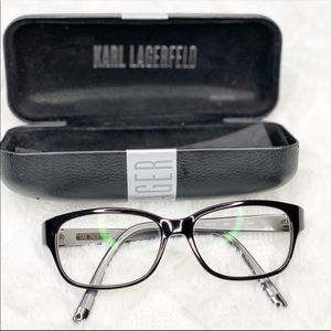 KARL LAGERFELD glasses.